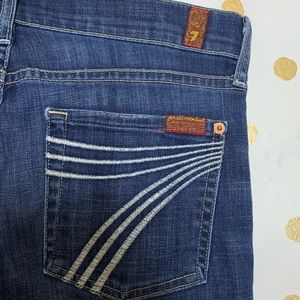 7 For All Mankind Dojo Wide Leg Jeans